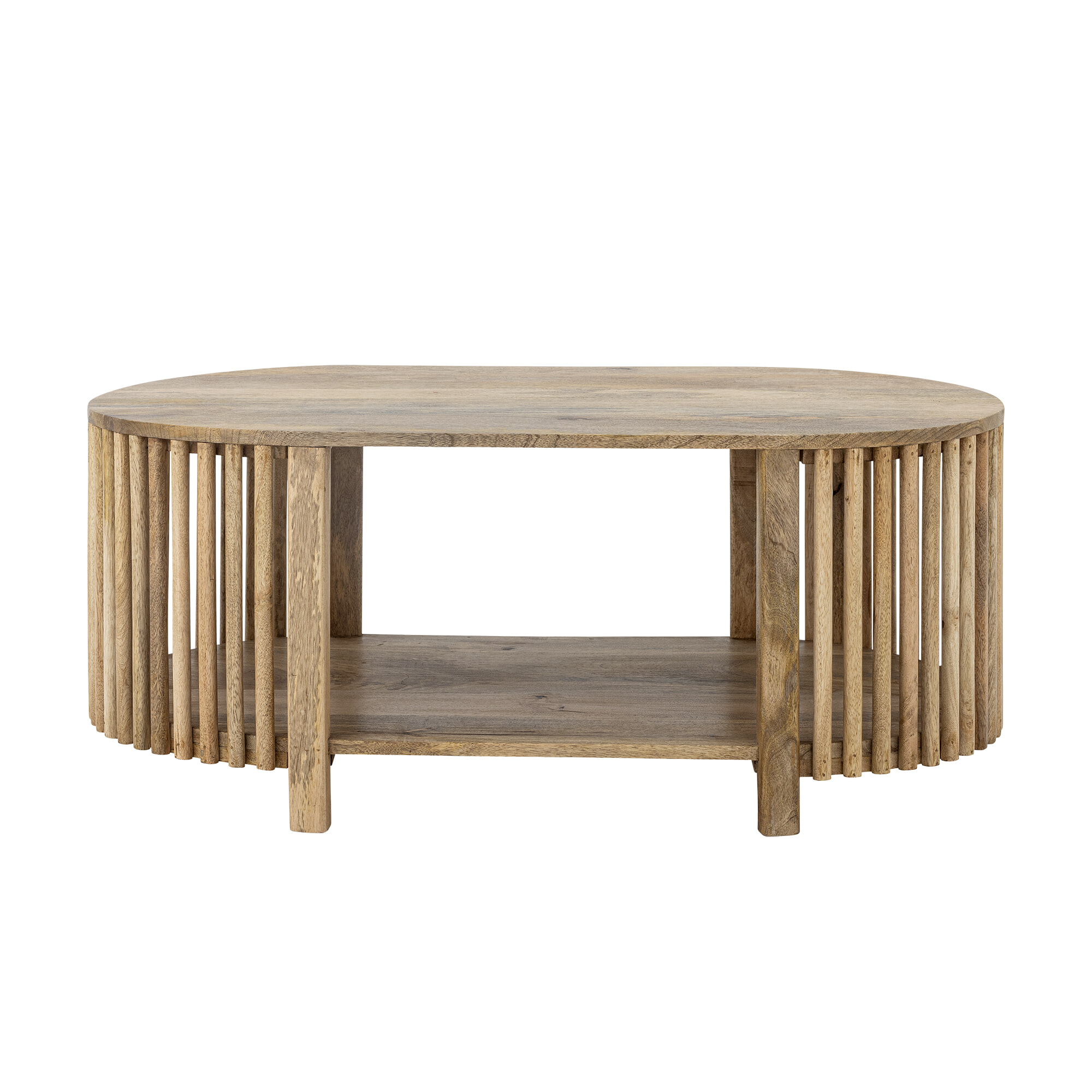 Bloomingville Salontafel Sali Mangohout 100 x 61cm - Naturel - Ovaal | Bloomingville