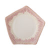 Bloomingville Schaal Floral 28cm - Roze | Bloomingville