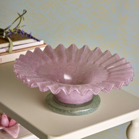 Bloomingville Schaal Garnet Glas