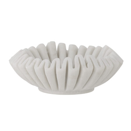 Bloomingville Schaal Harmonia Marmer - Wit | Bloomingville