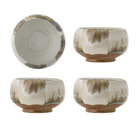 Bloomingville Schaal Jade Set van 4 stuks - Naturel | Bloomingville