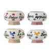 Bloomingville Schaal Lindsay Set van 4 stuks - Meerkleurig | Bloomingville