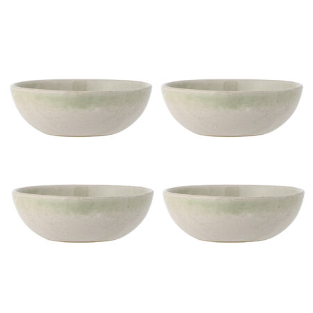 Bloomingville Schaal Paula Set van 4 stuks - Groen | Bloomingville