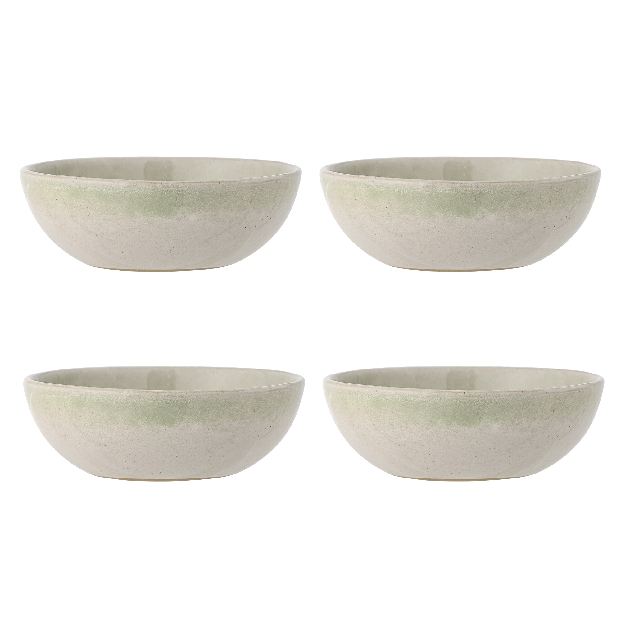 Bloomingville Schaal Paula Set van 4 stuks - Groen | Bloomingville