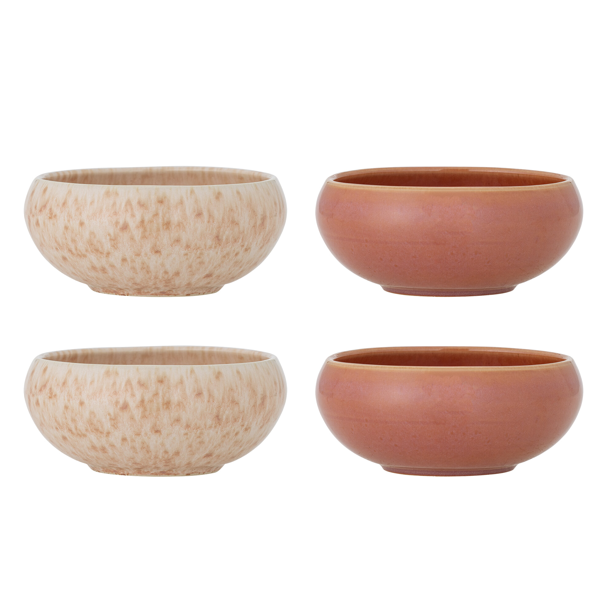 Bloomingville Schaal Roselyn Set van 4 stuks - Roze | Bloomingville
