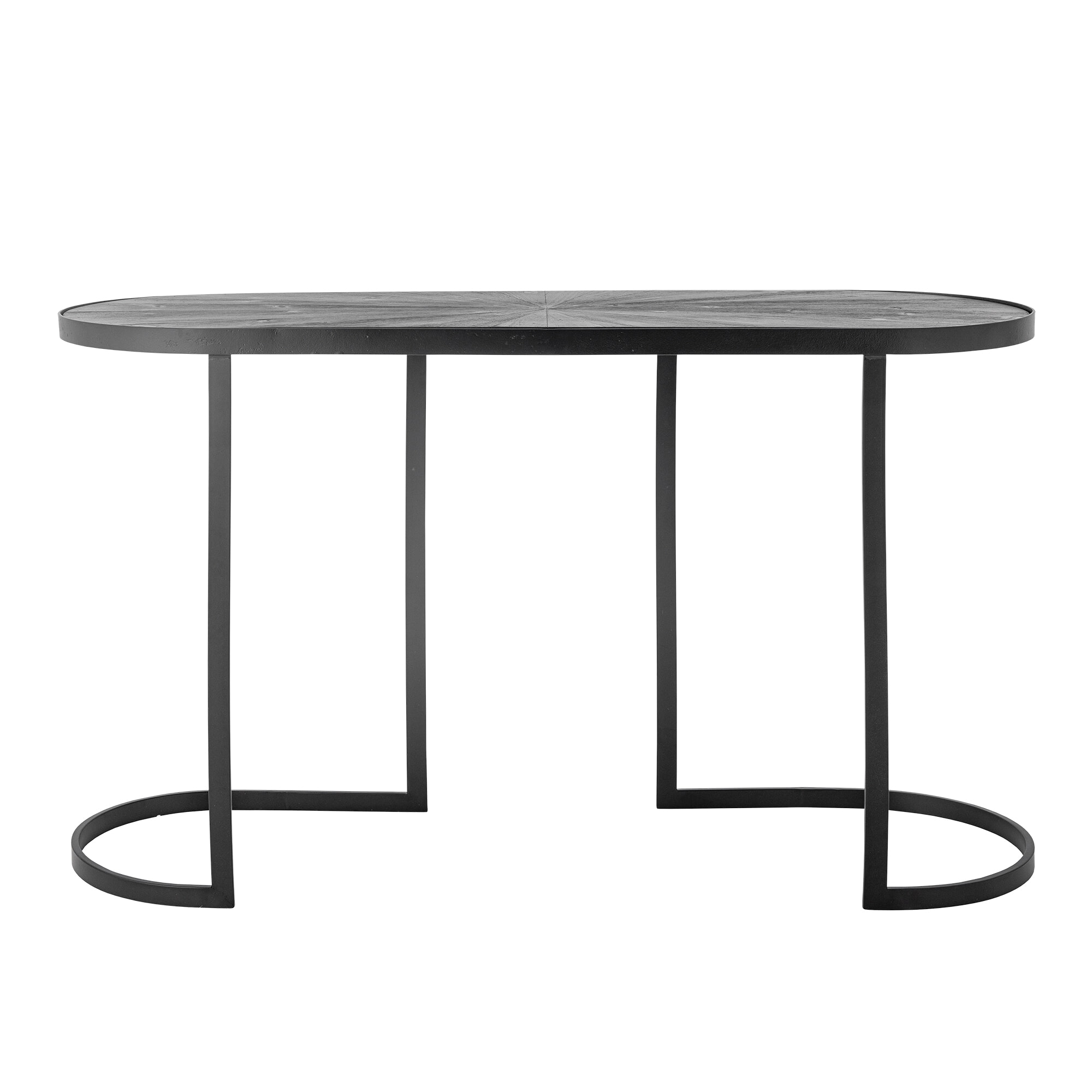 Bloomingville Sidetable Carter 110 cm - Zwart | Bloomingville