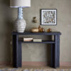 Bloomingville Sidetable Cupa 110 x 32cm - Zwart | Bloomingville