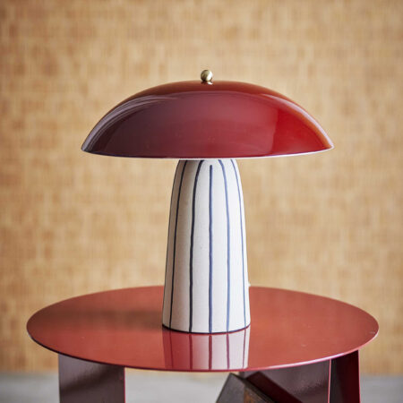 Bloomingville Tafellamp Arvid 32cm hoog - Rood | Bloomingville