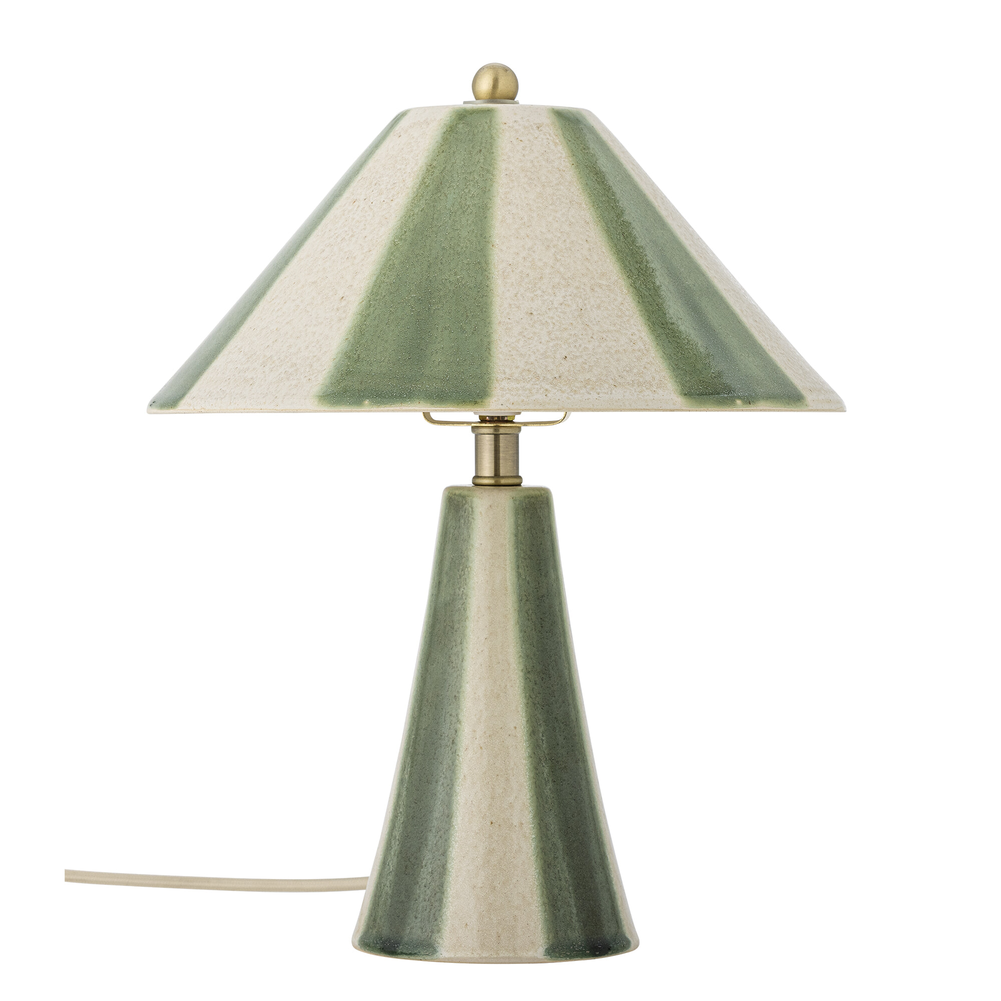 Bloomingville Tafellamp Olive 35cm hoog - Groen | Bloomingville