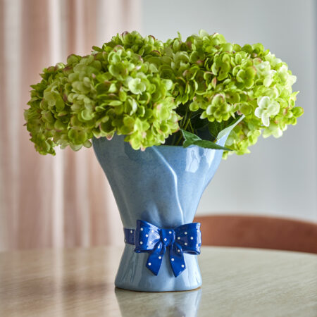 Bloomingville Vaas Belivia 28cm hoog - Blauw | Bloomingville