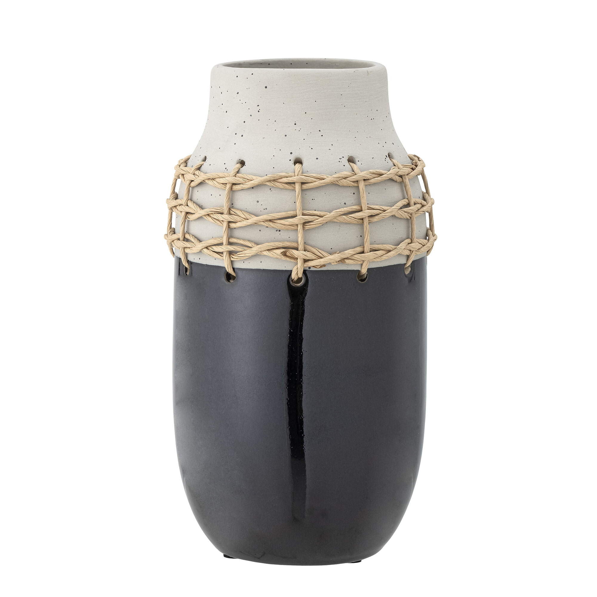 Bloomingville Vaas Janie 32cm hoog - Zwart | Bloomingville