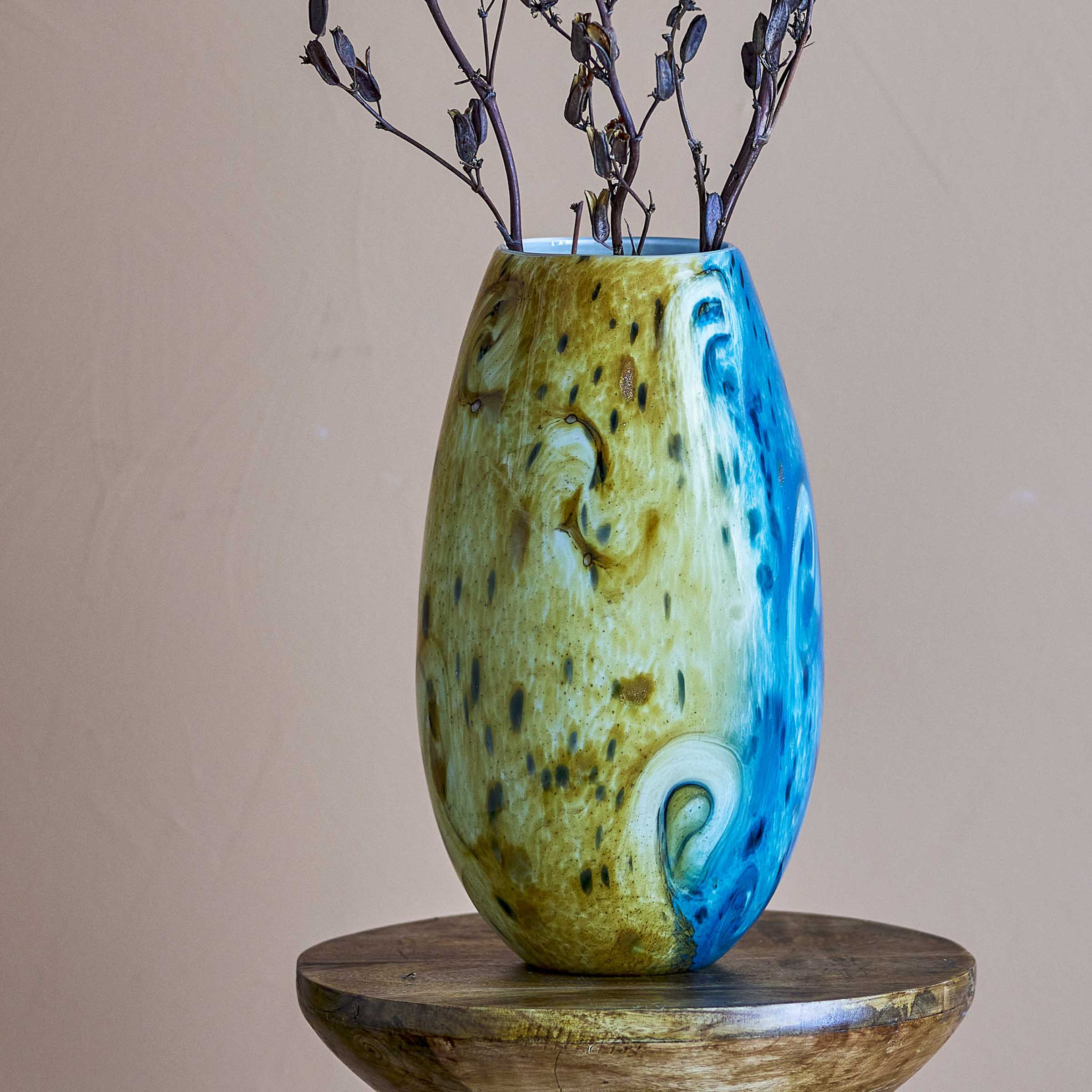 Bloomingville Vaas Kalian Glas