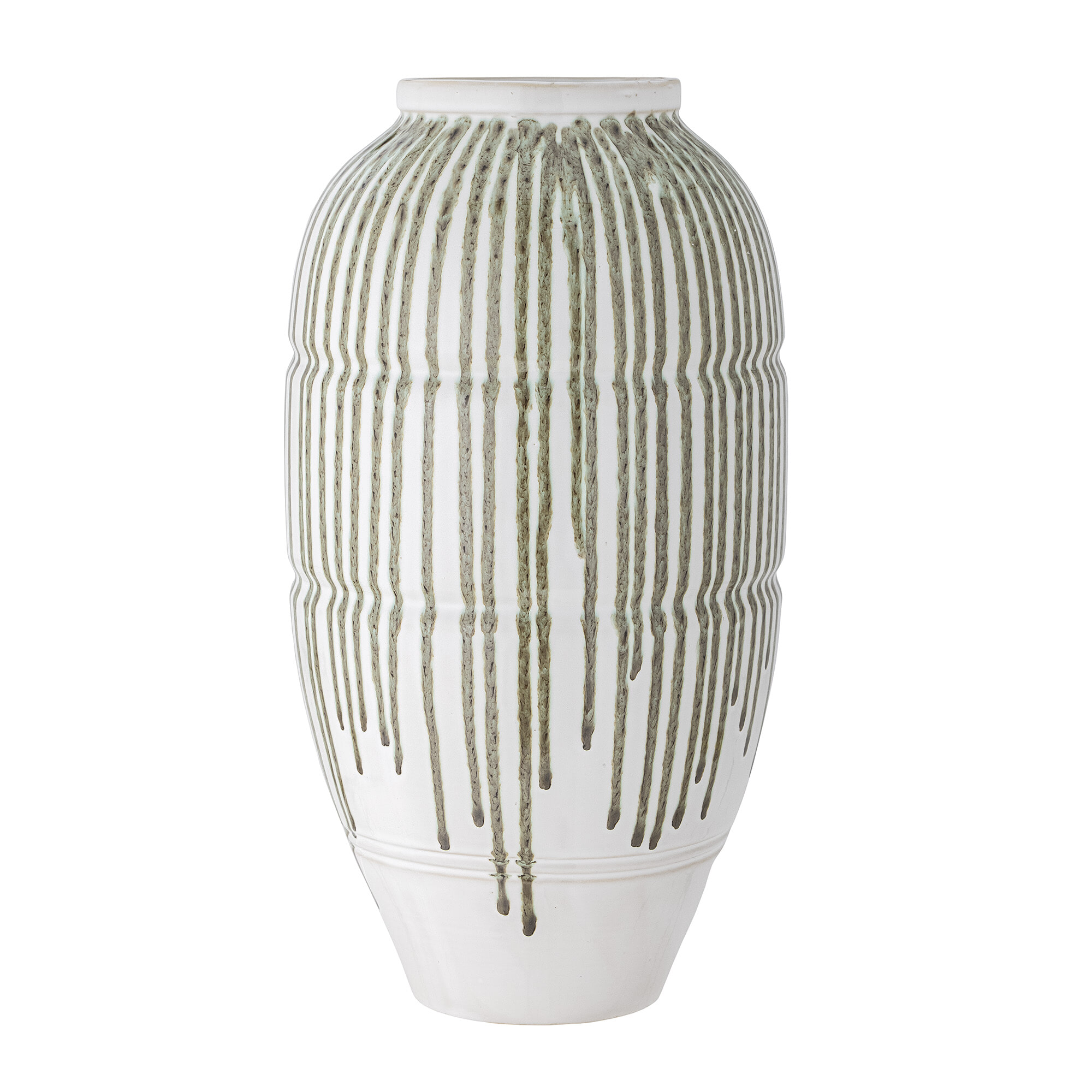 Bloomingville Vaas Scarlet 47cm hoog - Groen | Bloomingville