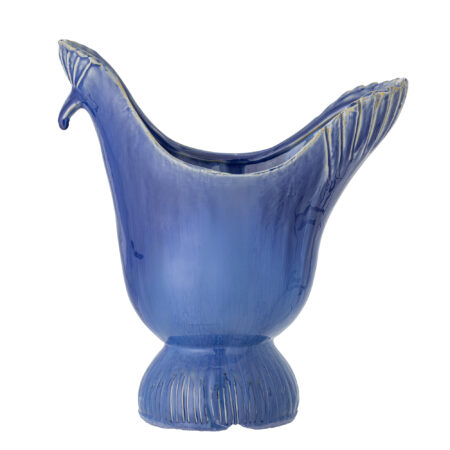 Bloomingville Vaas Wylie 29cm hoog - Blauw | Bloomingville