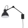 Bloomingville Verstelbare Wandlamp Jili - Zwart | Bloomingville