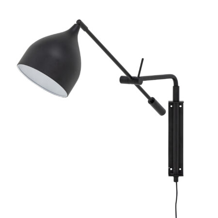 Bloomingville Verstelbare Wandlamp Lyam - Zwart | Bloomingville