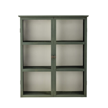 Bloomingville Vitrinekast Tone Hout en glas
