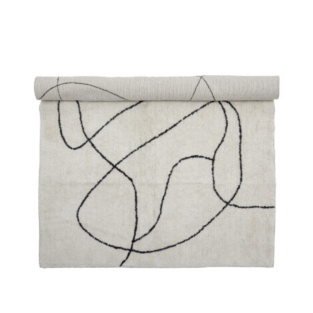 Bloomingville Vloerkleed Viga 120 x 180cm - Wit | Bloomingville