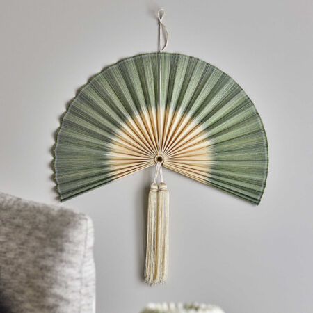Bloomingville Wanddecoratie Jaime Bamboe - Groen | Bloomingville