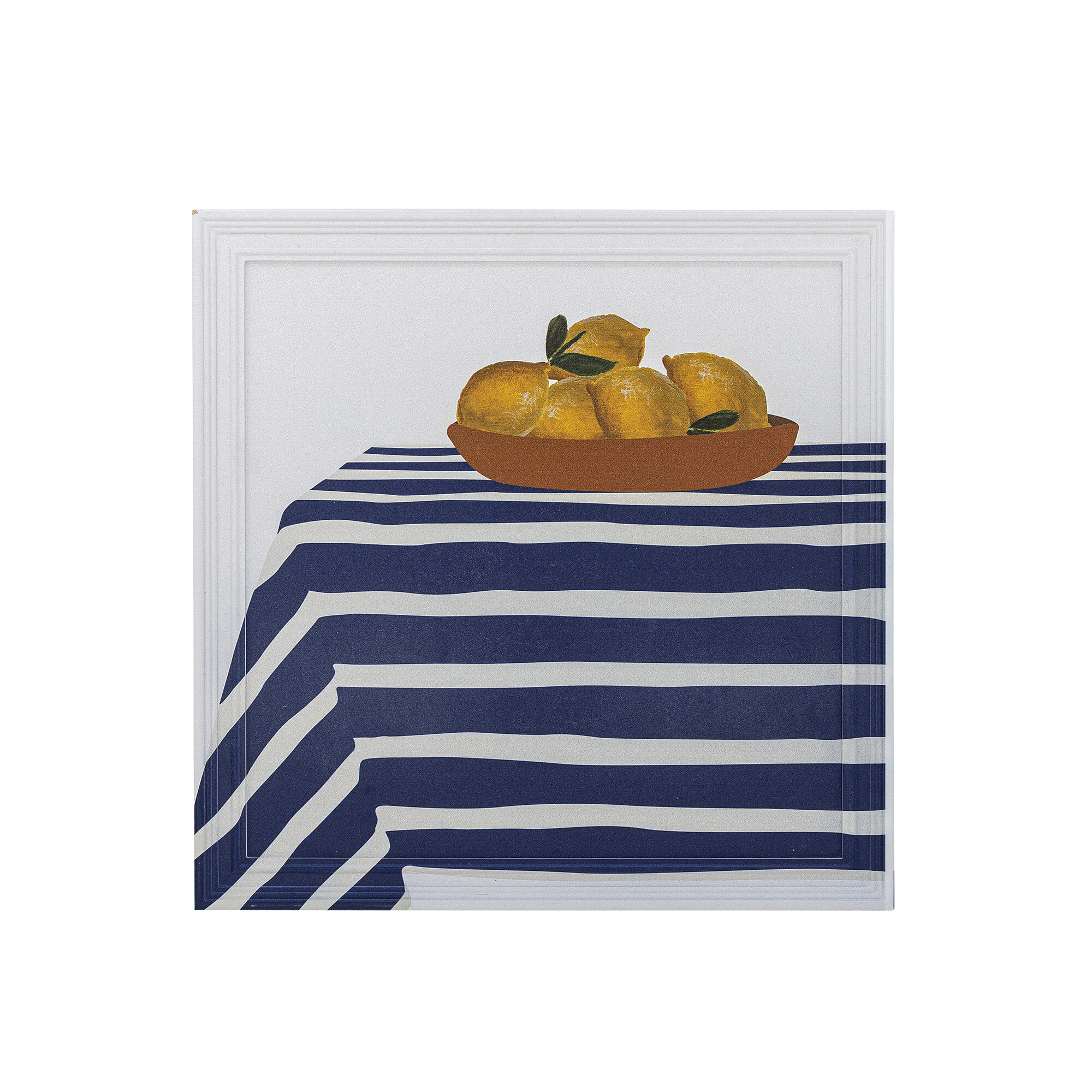 Bloomingville Wandpaneel Limone 40 x 40cm - Meerkleurig | Bloomingville