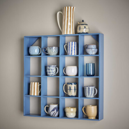 Bloomingville Wandrek Bekka 70 x 70cm - Blauw | Bloomingville
