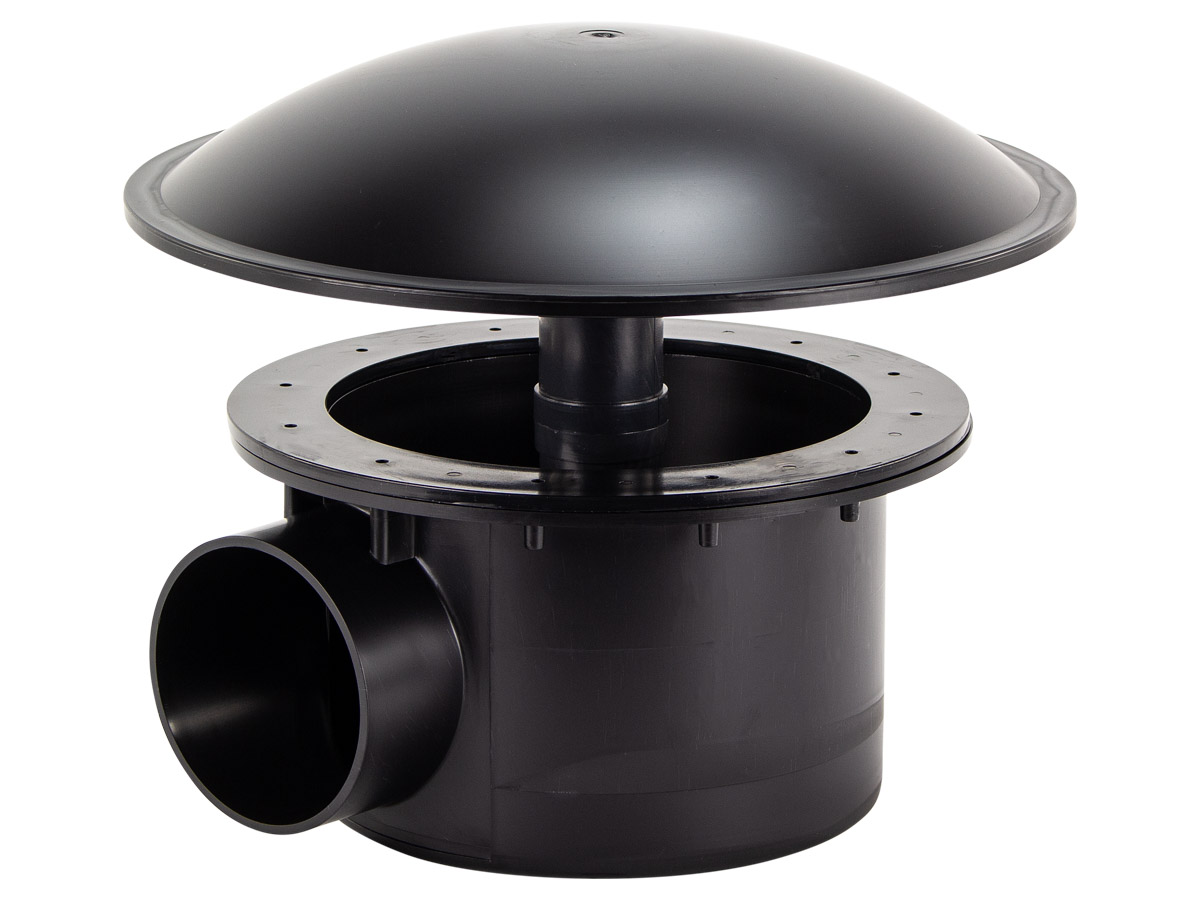 Bodemafvoer met 110mm kamer + bocht | XClear