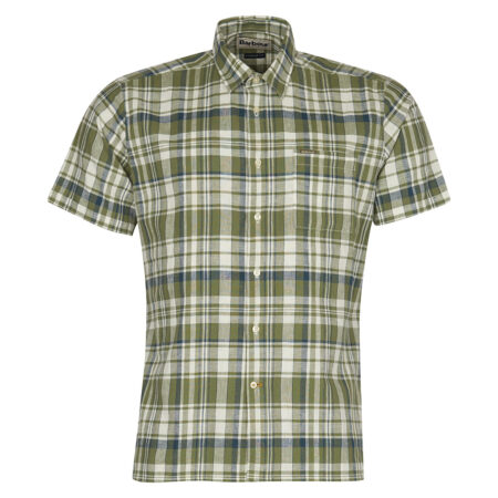 Bodmin S/S Summer Shirt Olive | Barbour