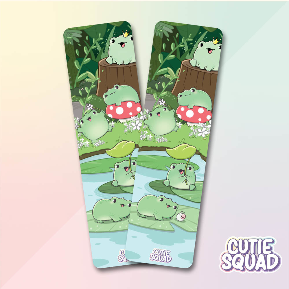 Boekenlegger - Kawaii Frogs | CutieSquad