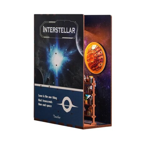 Boekensteun Interstellar DIY Book Nook | Tone-Cheer