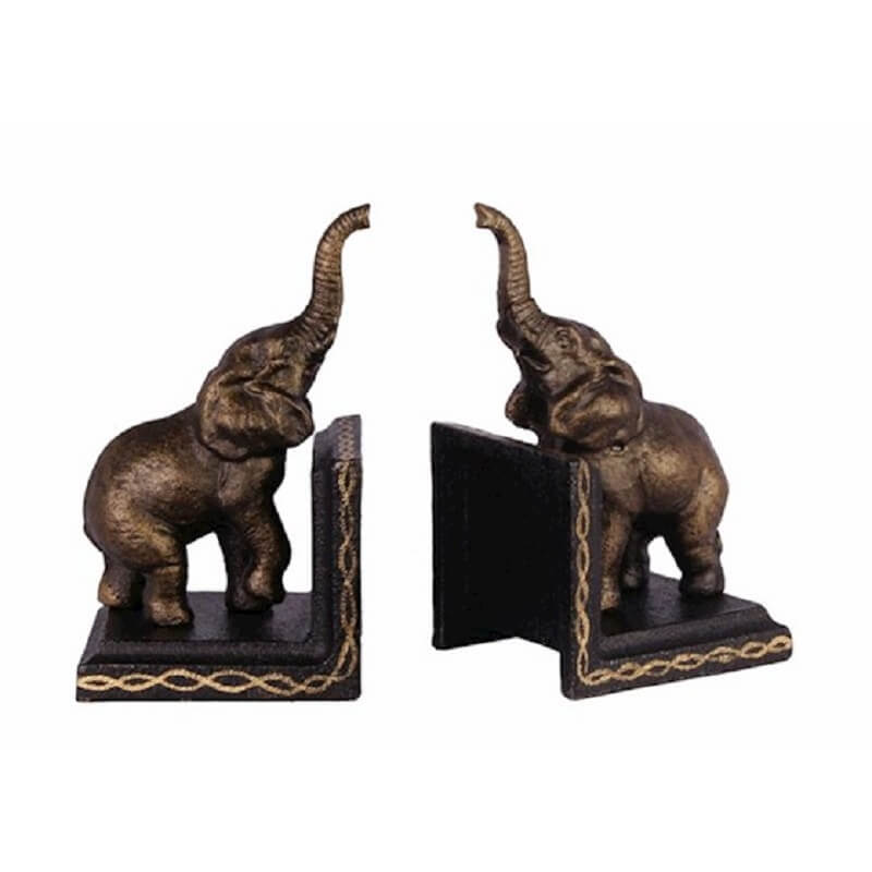 Boekensteun gietijzer Olifant | DecoImport
