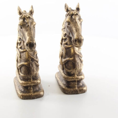Boekensteun gietijzer Paardenhoofd | DecoImport