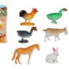 Boerderijdieren in zak 6-delig 28x13x5cm | Merkloos