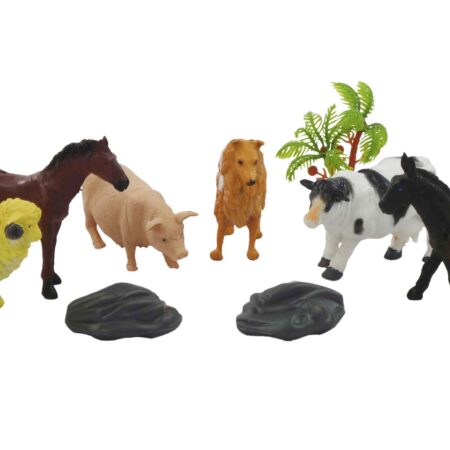 Boerderijdieren in zak 9-delig | ARO