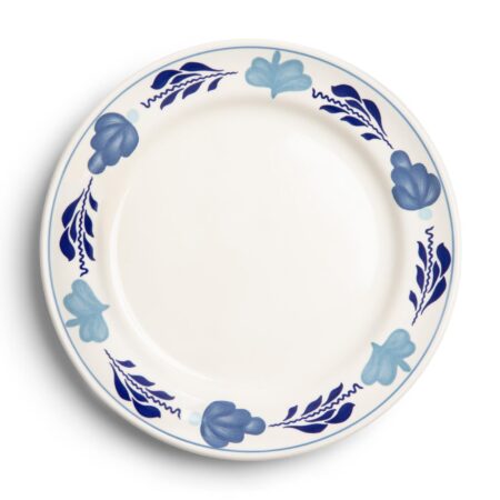 Boerenblauw Bord Ø21cm decor 6st | Boerenbont