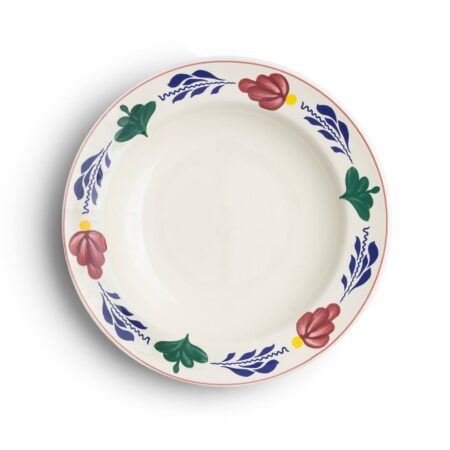 Boerenbont diep bord Ø24 cm doos a 6st | Boerenbont