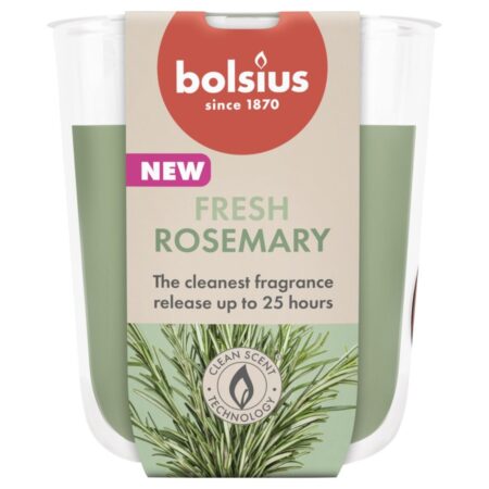 Bolsius Geurglas 80/73 True Scents Rosemary | Bolsius