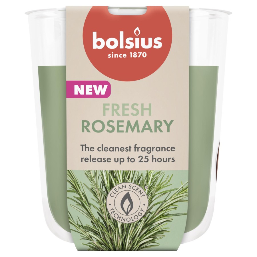 Bolsius Geurglas 80/73 True Scents Rosemary | Bolsius