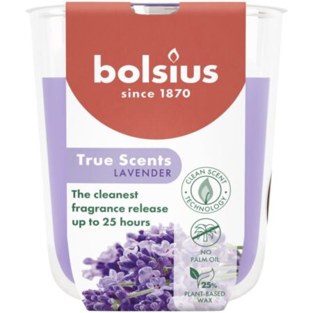 Bolsius Geurglas True Scents Lavender 80/73 | Bolsius