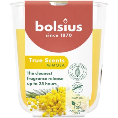 Bolsius Geurglas True Scents Mimosa 80/73 | Bolsius