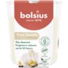 Bolsius Geurglas True Scents Vanilla 80/73 | Bolsius