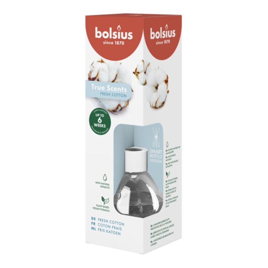 Bolsius Geurstokjes 60 Ml Fresh Cotton | Bolsius