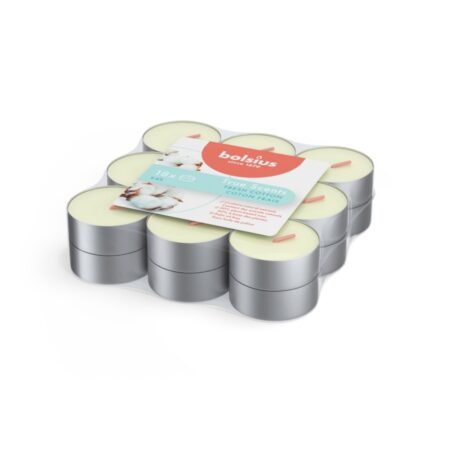 Bolsius Geurtheelichen 4u True Scents Fresh Cotton | Bolsius
