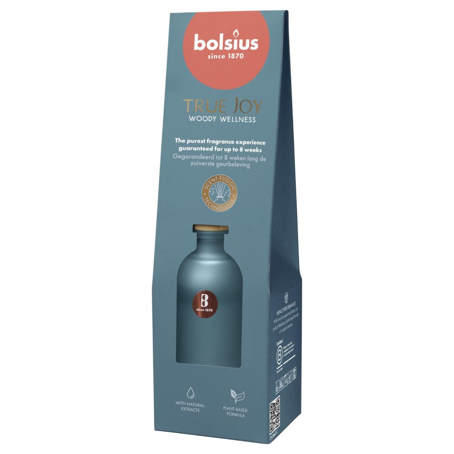 Bolsius Geurverspreider 80Ml True Joy Woody Wellness | Bolsius