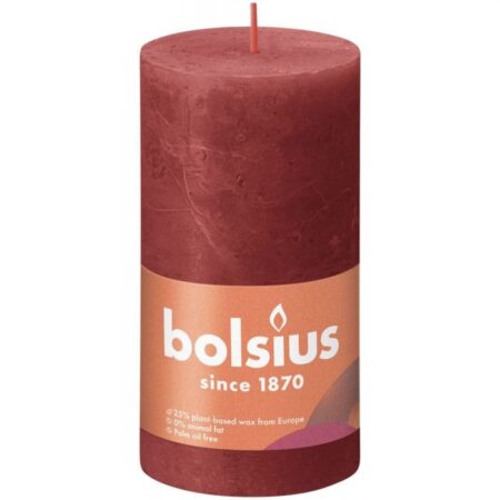 Bolsius Kaars 130X68mm Rood | Bolsius