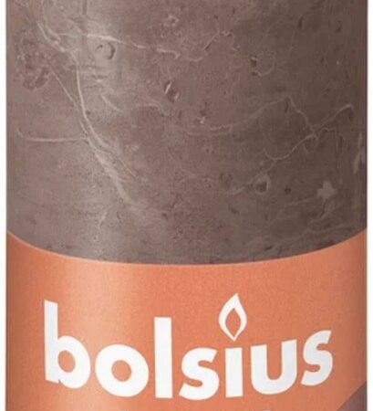 Bolsius Kaars 130X68mm Taupe | Bolsius