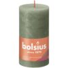Bolsius Kaars 130X68mmOlijfgroen | Bolsius