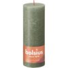 Bolsius Kaars 190X68mm Olijfgroen | Bolsius