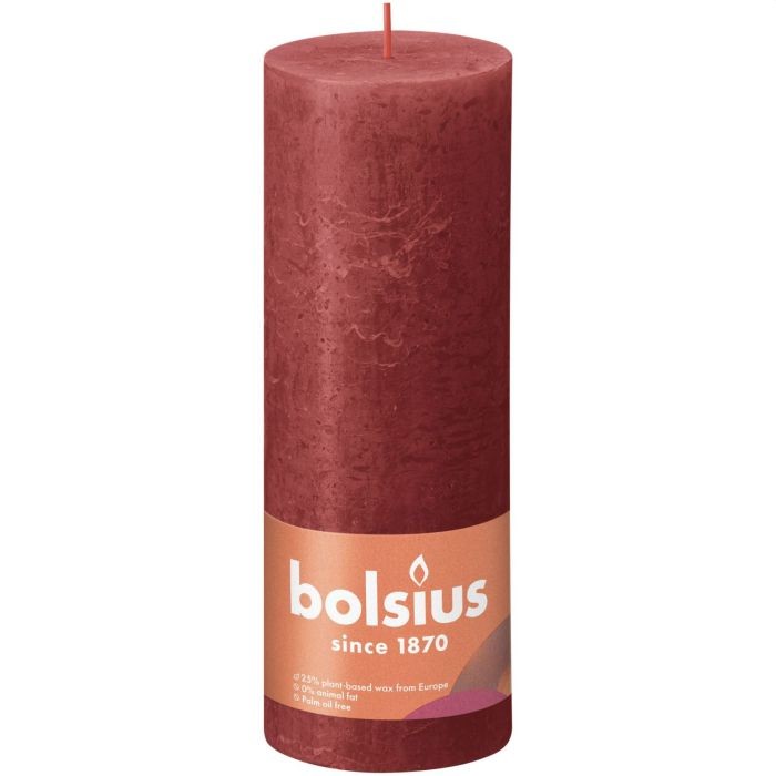 Bolsius Kaars 190X68mm Rood | Bolsius