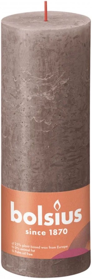Bolsius Kaars 190X68mm Taupe | Bolsius