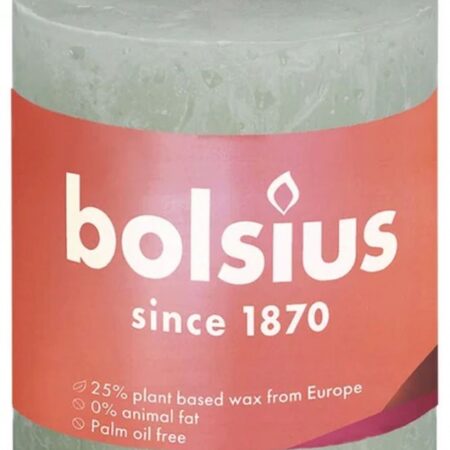 Bolsius Kaars 80X68mm Lichtgroen | Bolsius